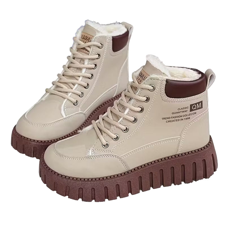 Women’s High-Top Lace-Up Winter Boots