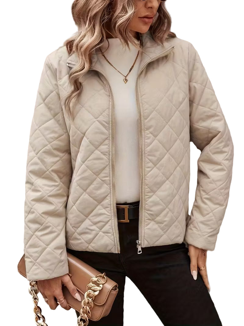 Women’s Quilted Zip-Up Jacket