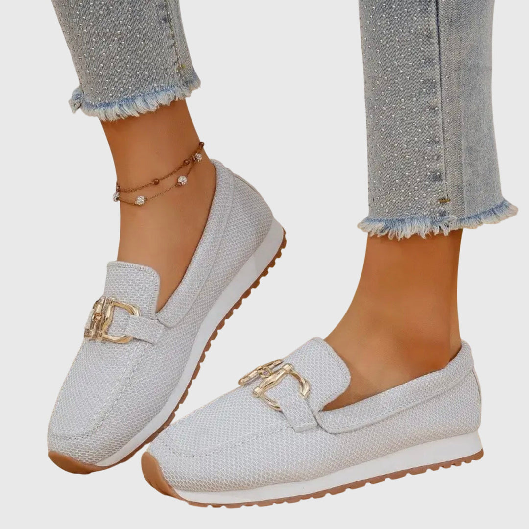 Women’s Loafers with Horsebit Detail and Platform Sole